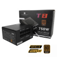 Блок питания 750W/ Power Supply Thermalright, 750W 80+ Bronze ATX, 3.0, PCIe 5.0, Full modular, 1x24 20+4 pin, 2xCPU 8 4+4 pin, 4xPCIe*2 8 6+2 pin, 3xSATA3, 1x12+4pin 12VHPWR PCIe 5.0 12+4pin 600mm , 3xMOLEX4pin, Active, 120x120mm, 150x140x86mm, APFC, b
