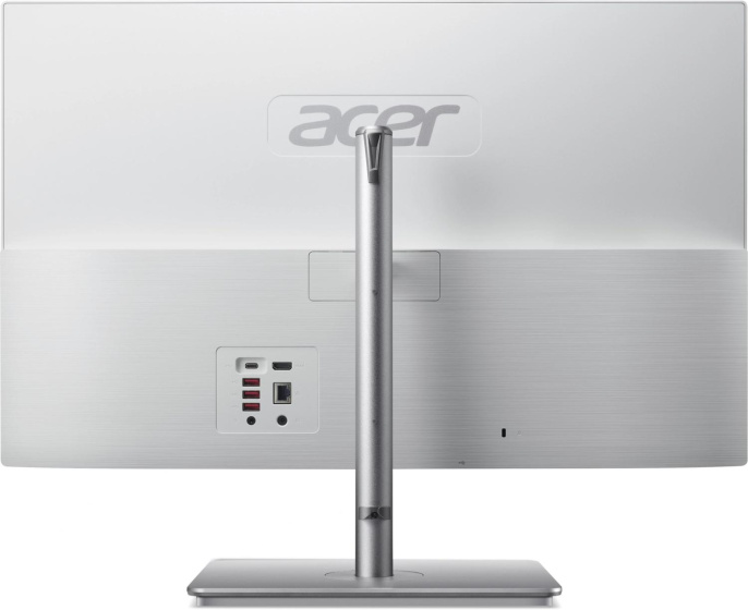 Моноблок Acer Aspire C27-195ES 27" Full HD Core Ultra 5 125U 1.3 8Gb SSD512Gb Graphics CR Eshell GbitEth WiFi BT 65W клавиатура мышь Cam серебристый 1920x1080 (DQ.BMFCD.001)