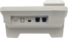 Проводной телефон Ritmix RT-495, белый и  серый