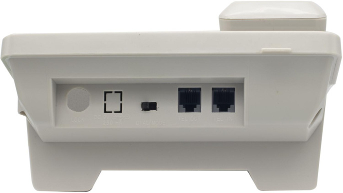 Проводной телефон Ritmix RT-495, белый и  серый