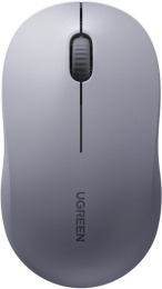 Мышка компьютерная беспроводная UGREEN M331 65627 Multi-mode Wireless Mouse BT&GHz. Цвет: серый