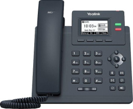 Телефон IP Yealink SIP-T31P без блока питания черный SIP-T31P WITHOUT PSU