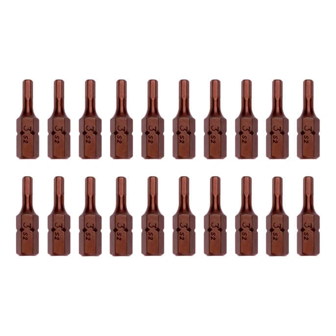 Бита H3, 25 мм, сталь - S2, 20 шт Mr. Logo C025H3-20