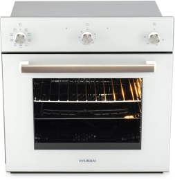 Духовой шкаф Электрический Hyundai 6009.03 WG белый стекло