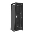 Шкаф телекоммуникационный 19" напольный 42U ExeGate EC-FS-42U.600.1000.V.V.BLACK 19”, 42U, (EX300279RUS)