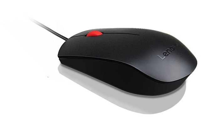 Компьютерная мышь Lenovo Essential USB Mouse 1600 DPI - Optical sensor, USB Cable 1.8 m