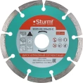 Диск алмазный сегментный по кирпичу 125х22.2/20 мм Sturm 9020-04-125x22-C