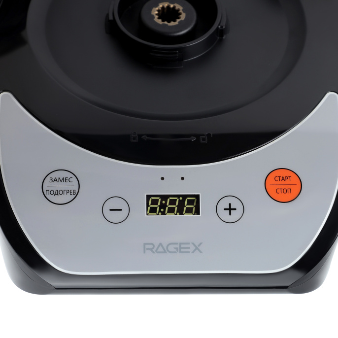 Тестомесильная машина RAGEX R2001-000 5 литров, 550 Вт, черный