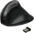 Беспроводная компьютерная мышь вертикальная UGREEN MU008S 85081 Multi-mode Wireless Vertical Mouse 2.4 GHz&BT. Цвет: черный