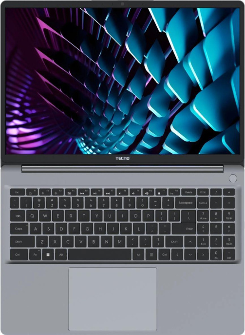 Ноутбук TECNO MegaBook K16SFA AMD Ryzen 5 7535HS 3300MHz/16"/1920x1200/8GB/512GB SSD/AMD Radeon 660M/Wi-Fi/Bluetooth/Windows 11 Home (71005000518) Grey