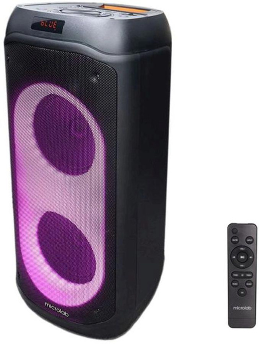 Колонка портативная Microlab PT802, 200Вт, черный