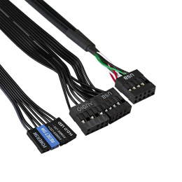 Корпус Minitower ExeGate BAA-105-01 mATX, без БП, 2*USB, аудио, черный EX291139RUS