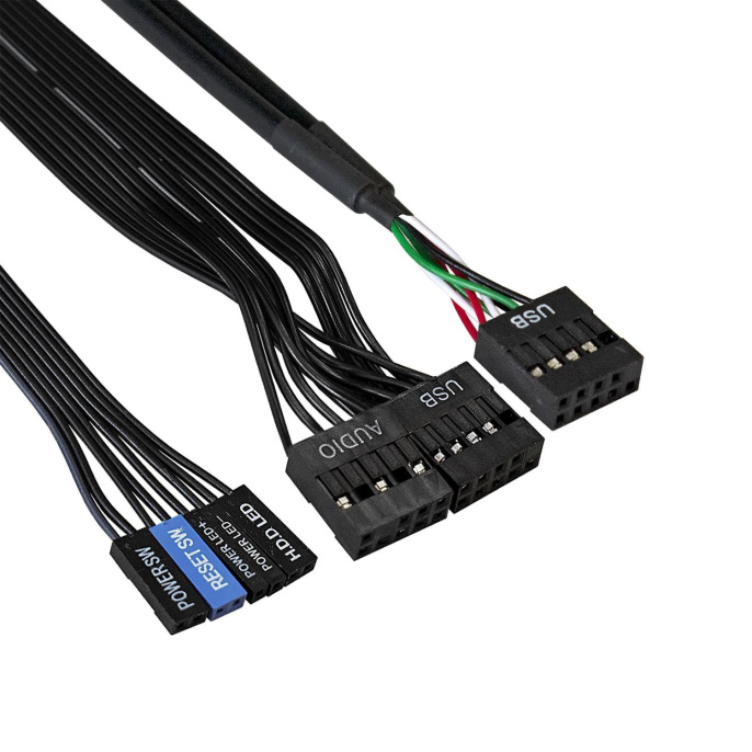 Корпус Minitower ExeGate BAA-105-01 mATX, без БП, 2*USB, аудио, черный EX291139RUS