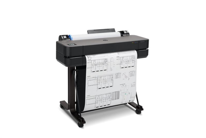 Широкоформатный принтер HP DesignJet T630 24",4color,2400x1200dpi,1Gb,30spp A1 ,USB/GigEth/Wi-Fi,stand,mediabin,rollfeed,sheetfeed,tray50 A3/A4 , autocutter,GL/2,RTL,repl. 5ZY59A