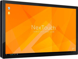 Мультимедийное устройство Интерактивный комплекс NextPanel 27P, 27", FHD 1920х1080 , PCAP, 250 кд/м2, 4000:1, 10 касаний, Intel Pentium G6400, DDR4 4Gb, SSD 128Gb, Wi-Fi (IFCNV1PNT27)