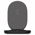 Беспроводная зарядная станция Belkin BoostCharge Wireless Charging Stand 15W Whith Wall Charger - Black WIB002myBK
