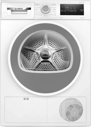 Сушильная машина Bosch WTH86277PL (отдельностоящая, конденсационная сушка, загрузка: 8 кг, управление: электронное, 15 программ, потребляемая мощность: 1.87 кВт/ч, класс энергопотребления: A++, цвет: белый)