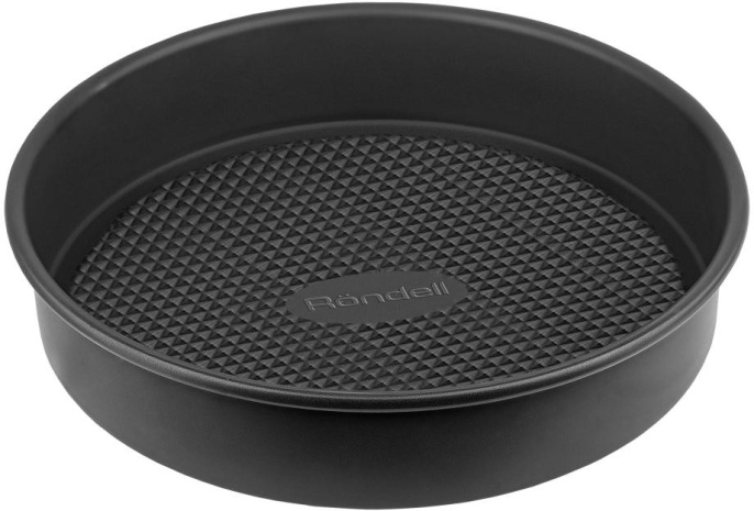 Форма для выпечки Rondell Loft Professional RDF-1314 кругл. d=24см сталь темно-серый