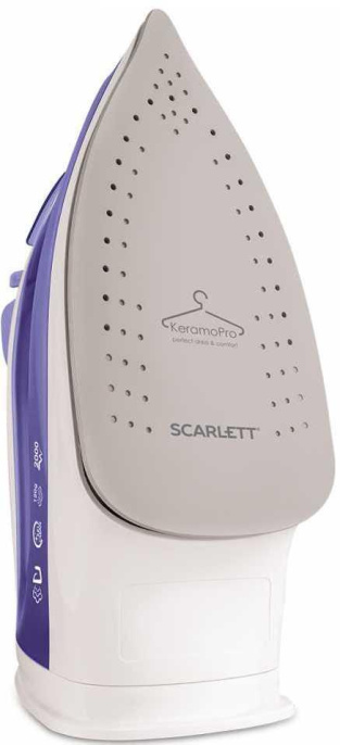 Утюг Scarlett SC-SI30K44,  с паровым ударом,  2000Вт,  лиловый