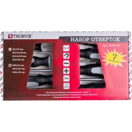 Набор стержневых отверток Thorvik SDS07CO 7 предметов 52293