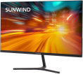 Монитор SunWind 23.8" SM-24FI223 черный IPS LED 5ms 16:9 HDMI матовая 250cd 178гр/178гр 1920x1080 100Hz VGA DP FHD 3.0кг SM24SB02