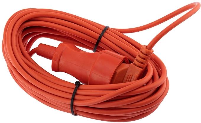 Удлинитель силовой PROCONNECT Pro-Uc, розеток 1шт, 2x0.75 кв.мм, 6A, 10м, ПВС, без катушки, оранжевый [11-7105]
