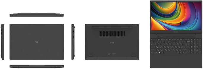 Ноутбук Digma EVE A5820 Ryzen 3 3200U 8Gb SSD256Gb AMD Radeon Vega 3 15.6" IPS FHD (1920x1080) Windows 11 Pro black WiFi BT Cam 4500mAh (DN15R3-8CXW02)