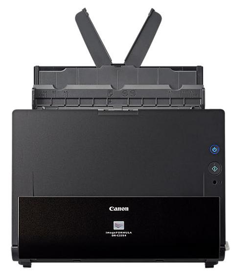 3258C003 - Сканер Canon DR-C225 II (Цветной, двусторонний, 25 стр./мин, ADF 30, High Speed USB 2.0, A4, 3 года гарантии)
