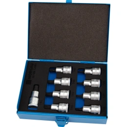Набор торцевых головок 1/2" со вставками NORGAU 9 предметов NI199-T2060 063792612