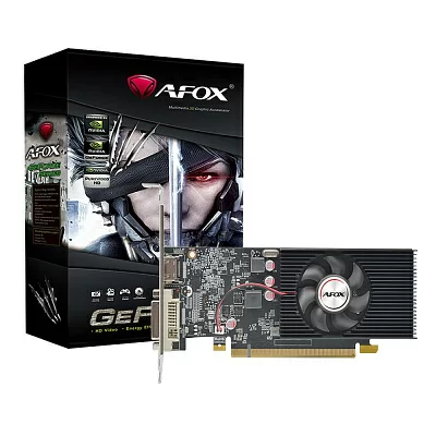 Видеокарта 4Gb PCI-E GDDR4 AFOX AF1030-4096D4L5 (RTL) DVI+HDMI GeForce GT1030