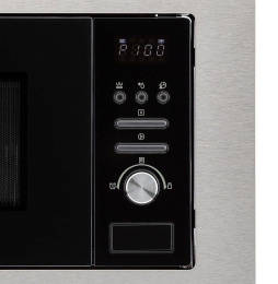 Встраиваемая микроволновая печь Krona Argento 60 IX, 20л, 800Вт, нержавеющая сталь [00026373]