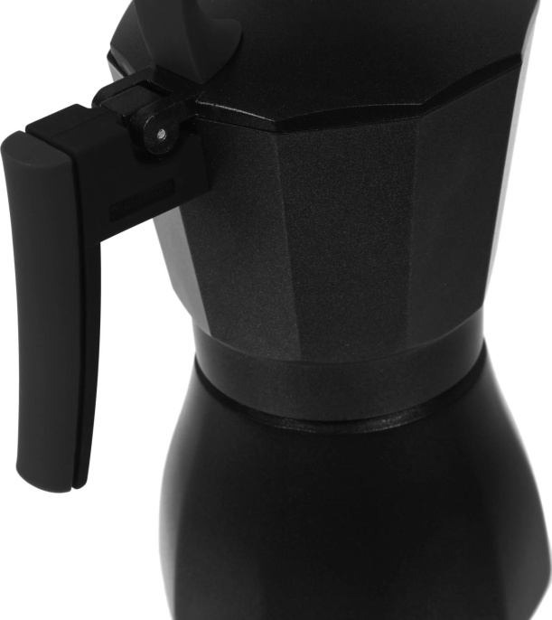 Кофеварка гейзерн. Rondell Kafferro RDS-499 0.3л алюминий темно-серый