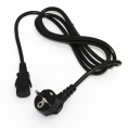 Шнур питания Hyperline PWC-IEC13-SHM-1.8-BK C13-Schuko проводник.:3x0.75мм2 1.8м 250В 10А упак.:1шт черный