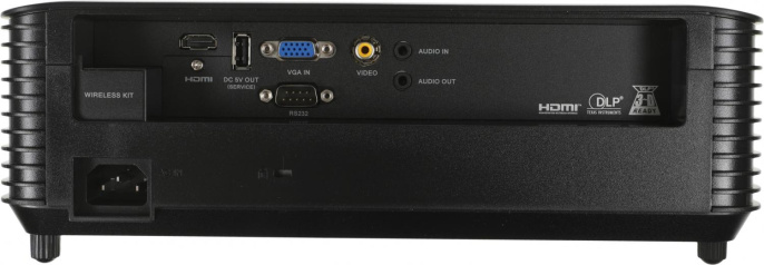 Проектор Acer X1228i, DLP, черный [mr.jtv11.001]