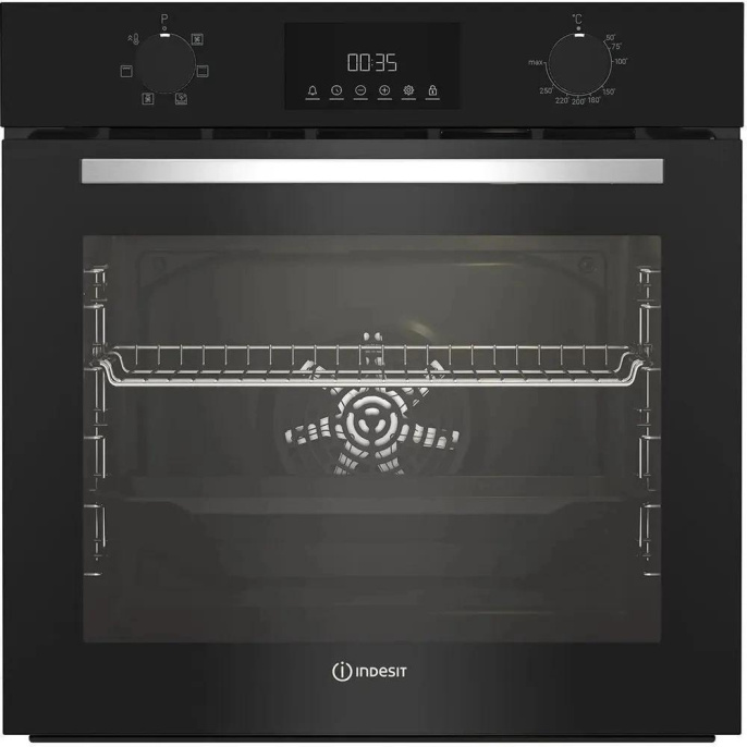 Духовой шкаф Электрический Indesit IFE 3644 BL черный