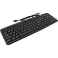 Клавиатура проводная DEFENDER HB-420 черный (USB, 107 клавиши) (45420)