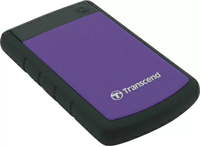 Накопитель TRANSCEND StoreJet 25H3 TS1TSJ25H3P USB3.0 Portable 2.5" HDD 1Tb EXT (RTL)