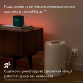Умная розетка Yandex Matter EUBT Wi-Fi белый (YNDX-00540WHT)