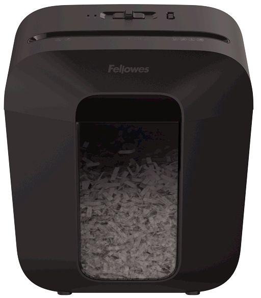 Уничтожитель бумаг Fellowes PowerShred LX25, P-4, 4х37 мм, 6 лист. одновременно, 11.5л [fs-41705]