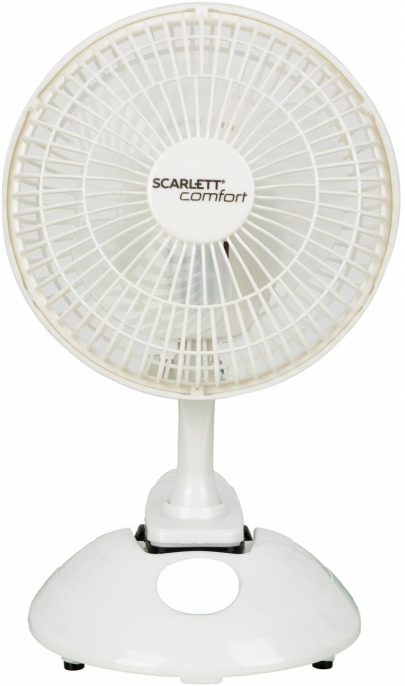 Вентилятор настольный Scarlett SC-DF111S01 25Вт скоростей:2 белый