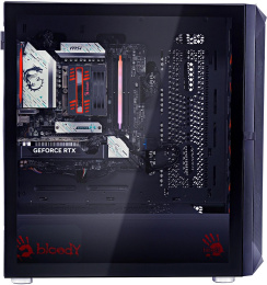 ПК Bloody BD-PC RB65C2 MT Ryzen 5 7500F 3.7 32Gb SSD1Tb RX 7700XT 12Gb Windows 11 Home 64 2.5xGbitEth WiFi BT 650W черный RUS 2111350