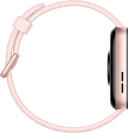 Смарт-часы Huawei Watch Fit 3 Pink Slo-B09 55020CED синхронизация с Android/iOS, экран AMOLED 1.82", поддержка SIM-карты: нет, пульсометр, измерение кислорода в крови, AOD, GPS, Bluetooth