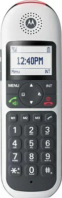 Р/Телефон Dect Motorola CD5001 черный/белый