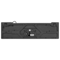 Клавиатура ExeGate Neo K120 USB, полноразмерная, влагозащищенная, 104кл., Enter большой, длина кабеля 1,5м, черная, RTL EX301554RUS