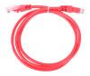 Патч-корд LanMaster вилка RJ-45, вилка RJ-45, кат.5E, ПВХ, 0.5м, красный [twt-45-45-0.5-rd]