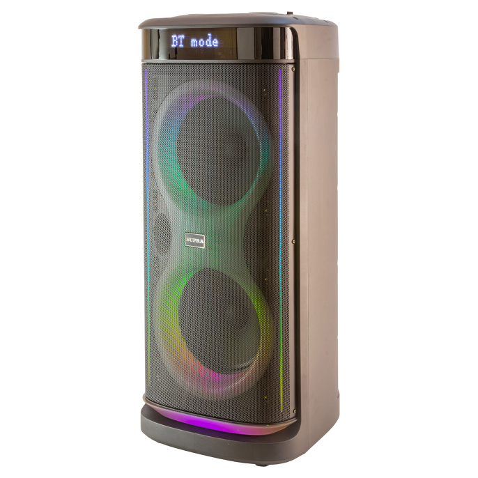 Минисистема Supra SMB-999 черный 150Вт FM USB BT SD