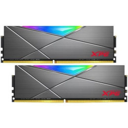 Память DDR4 2x8GB 3600MHz A-Data AX4U36008G18I-DT50 XPG Spectrix D50 RGB RTL Gaming PC4-28800 CL18 DIMM 288-pin 1.35В dual rank с радиатором Ret