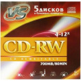 VS CD-RW 80 4-12x конверт/5