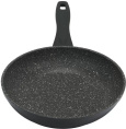 Сковорода Polaris Canto 28F круглая 28см покрытие: Pfluon ручка несъемная без крышки серый 019127