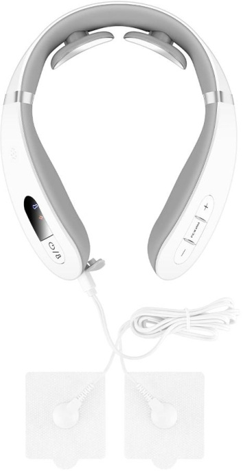 Массажер Kitfort КТ-2996 5Вт белый/серый